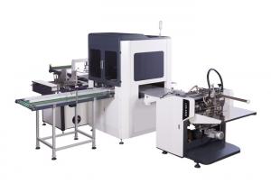 China Book Cover Positioning Machine For Book Cover Case Making And Rigid Box Paper Gluing on sale