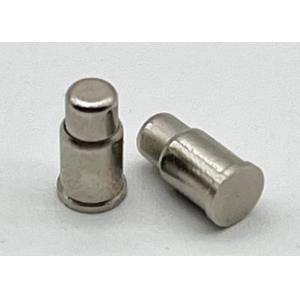 Brass Pogo Pin Connector 1A Rated Current Precision Machined Through Hole Pogo