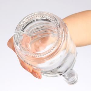 Super Flint 70cl Glass Vodka Bottle 700ml Tequila Whiskey Brandy Bottle for