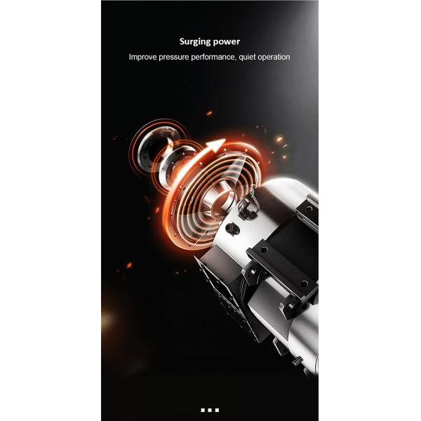 Portable Electric Espresso Coffee Machine Made of Stainless Steel for Home and Office