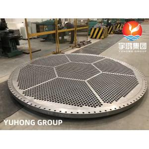 ASME SA336 F9 Tubesheet For Heat Exchanger Boiler Pressure Vessel