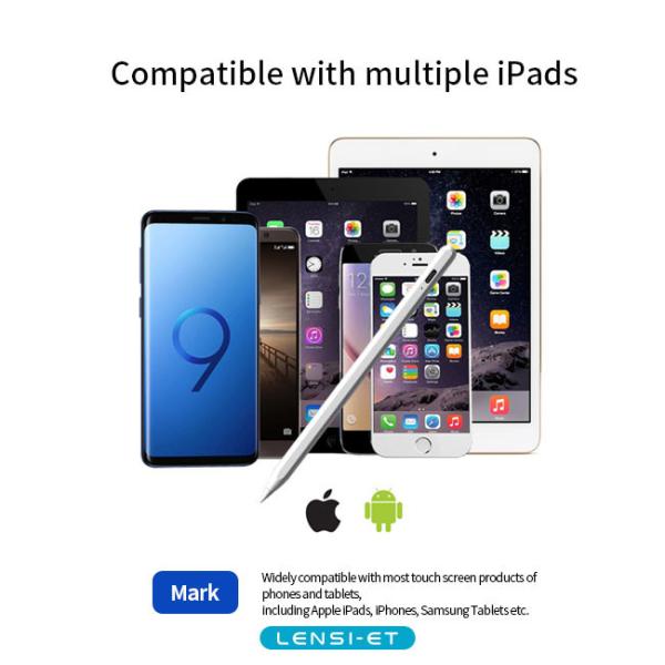White Apple Pencil Replacement Stylus Pen Education Work Lcd Writing Tablet Pen
