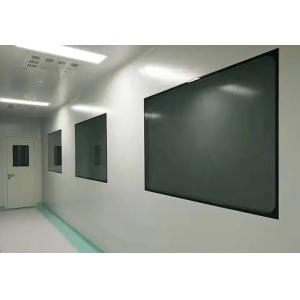 Fixed Glass Sound Insulation Window Pharma Grade Cleanroom System