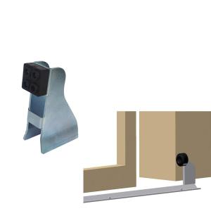 Quality Silver Zinc Plated Metal Gate Stopper Adjustable for sale