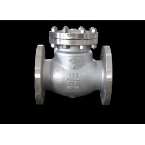 150lb Pressure Swing Check Valve Flanged Stainless Steel Material