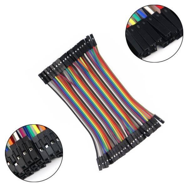 40Pin 1.27mm Pitch Copper Conductors OEM ODM Cable for UL2651 Flat Rainbow Ribbon Cable