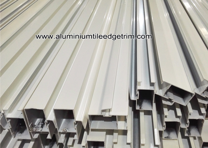 Buy cheap Powder Coating White Aluminum Door Frame Extrusions / Sections / Profiles / from wholesalers