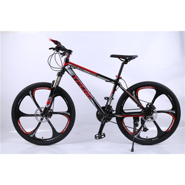 Factory price OEM 26 size disc brake Shimano aluminium alloy MTB with mag alloy 6 spoke wheel