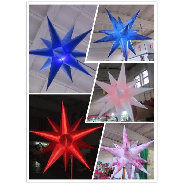 12 legs inflatable stars