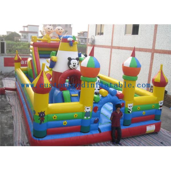 Customized Bouncy Castle Inflatable Playground / Kids Inflatable Play Park for Game