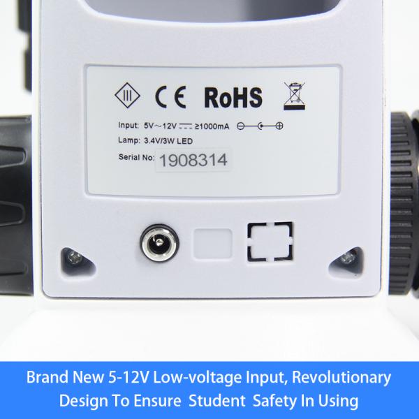 Achromatic OPTO-EDU A11.6603-M 1000x School Monocular Microscope