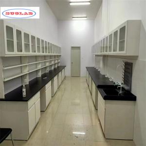 Customizable White Chemistry Lab Bench Laboratory Casework for Specific