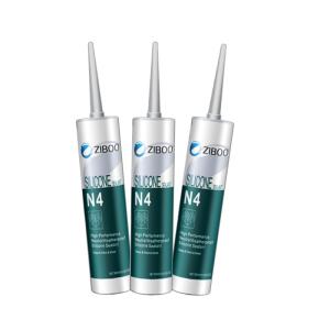 Neutral Weather Resistant Glass Glue White For Curtain Wall Windows And Doors