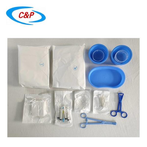 Medical Supplies Nonwoven Disposable Blue Ophthalmology Pack Kit for Ophthalmic Surgeries