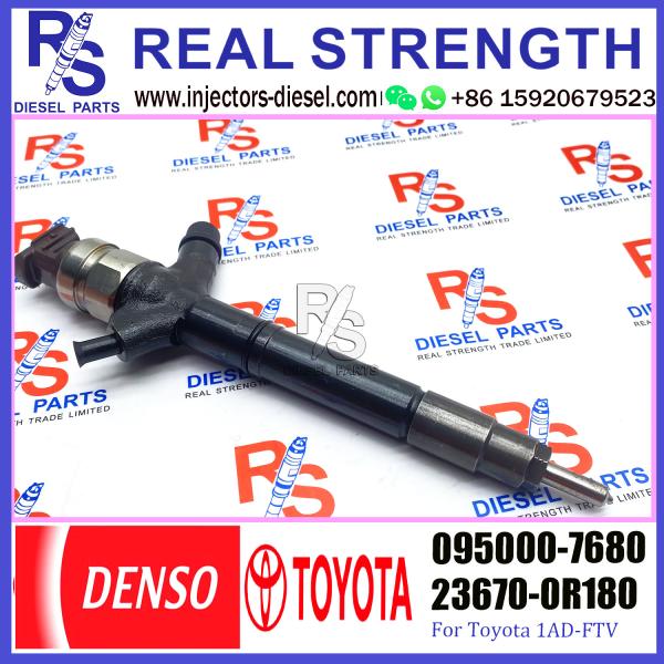 Common Rail Fuel Injector 095000-7690 095000-7680 For TOYOTA 1AD-FTV 2AD-FTV 23670-09230 23670-09270