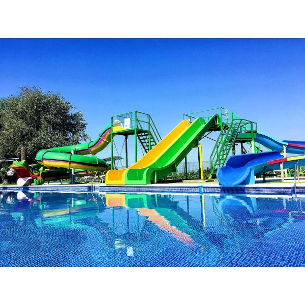 Water Park Children Water Game Equipment Water Spiral Tube Set for Children