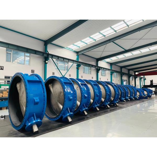 Buy Large size bs en Double Flanged Butterfly Valve at wholesale prices