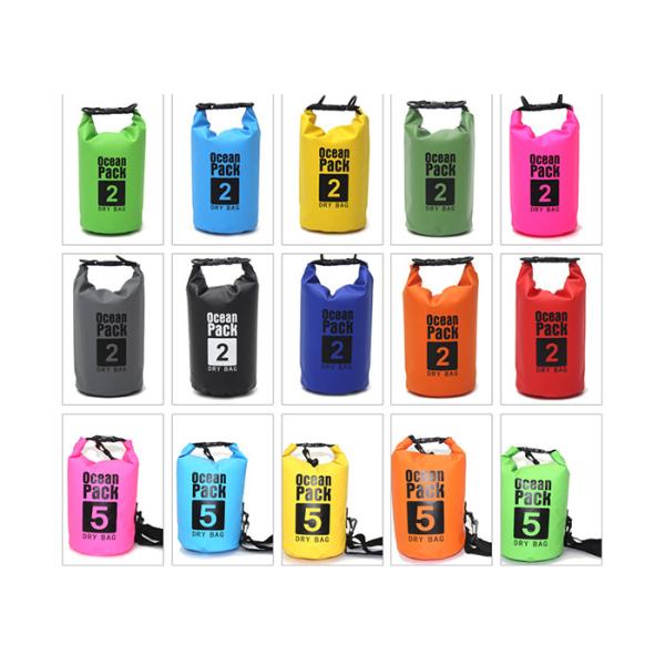 Buy Rafting Boating PVC Waterproof Dry Bag Ocean Pack Dry Bag Survival Gear 10L 15L 20L at wholesale prices