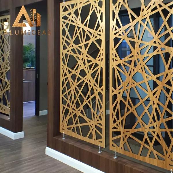 Buy 3mm Architectural Cladding Laser Cut  Aluminum Screen at wholesale prices