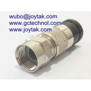 F Compression Connector F Male coaxial connector Waterproof for RG59 Coaxial