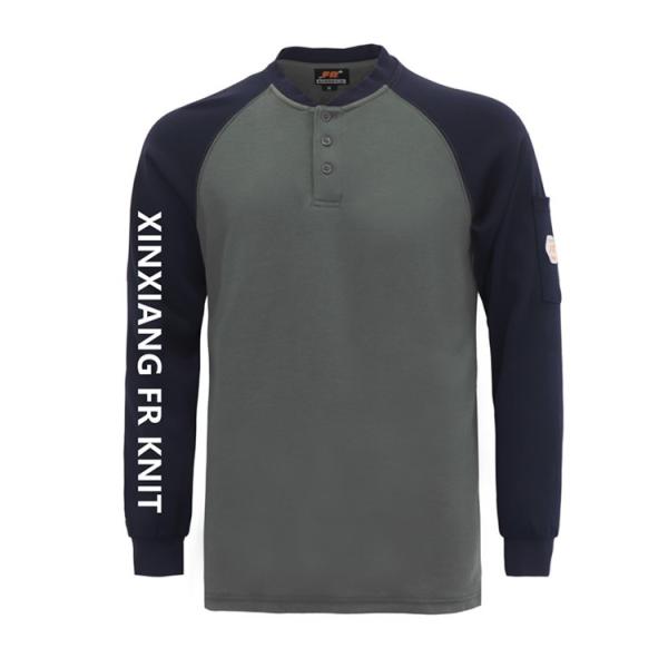 Knitted Work Nfpa2112 Fire Resistant Welding Shirts