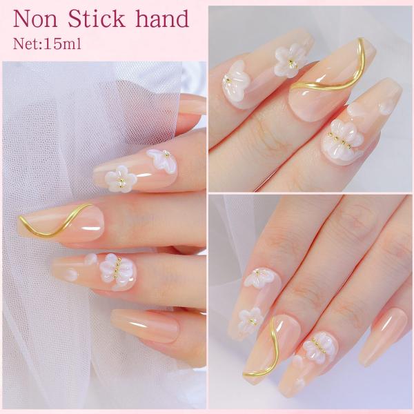 Private Label Quick Building Gel for Nail Extension White Clear UV Gel Acrylic Extension Solid Builder