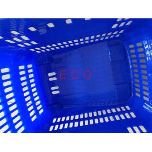Unfolding Movable Grocery Shopping Basket