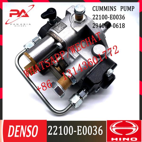 294000-0618 DENSO Diesel Fuel HP3 pump 294000-0618 For HINO J05E-TG 22100-E0036 22100-E0037