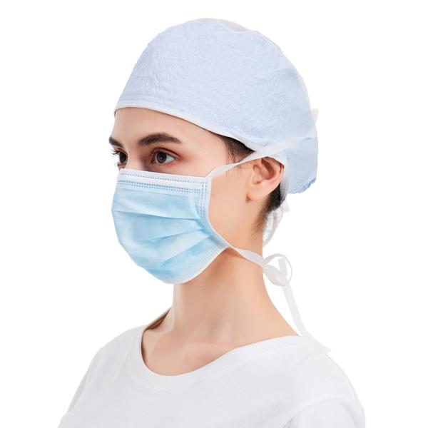 Non Woven Disposable Protective Face Mask 175x95mm