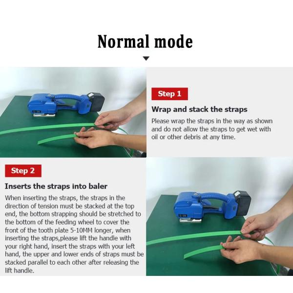 CE Industrial Packing Machines Voltage 18V Electric Banding Machine