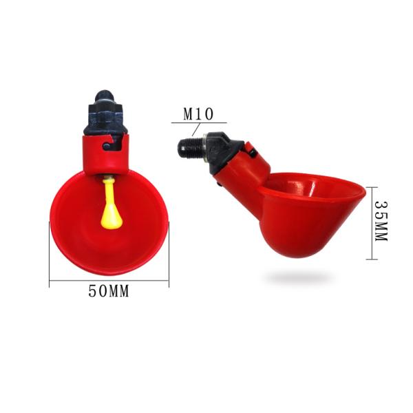 Animal Farm Tools Automatic Chicken Bird Coop Poultry Water Drinking Bowl Plastic Chicken Chick Fowl Nipple Drinker Drip