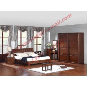 Antique Solid Wood Bed in Wooden Bedroom Furniture sets