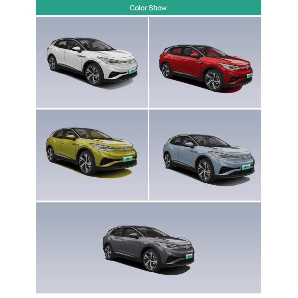 Compact SUV Volk-Swagen Id 4X Electric Cars 2023 Chinese Shop Electric Vehicle with 607km Long Range and 0.5h Charging Time