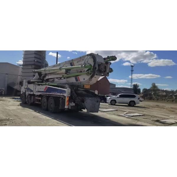 2012 Zml 49m Concrete Pump on Benz Truck Concrete Boom Pump Used Heavy Equipment