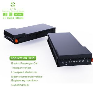CTS Rechargeable 614V 400V 60kWh 120kWh 100Ah 200Ah Li-ion Battery Pack for