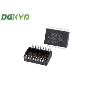 Quality KG2401SR 24 PIN SMD Cat6 Gigabyte Ethernet Transformer for sale