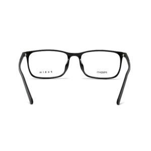 Full Rim Plastic Parim Eyeglasses Frames Antiskid With Silicone Temple 17mm
