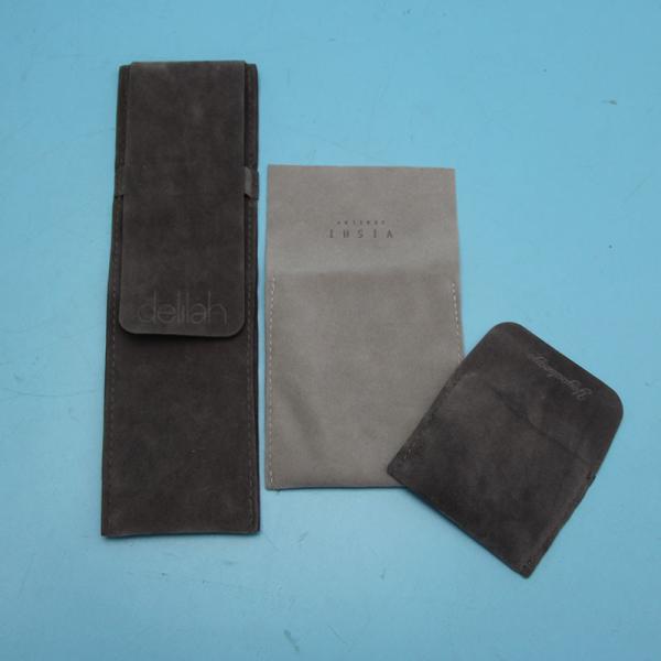 Small Exquisite Travel Jewelry Pouch , Envelope Velvet Jewellery Bag With Flap