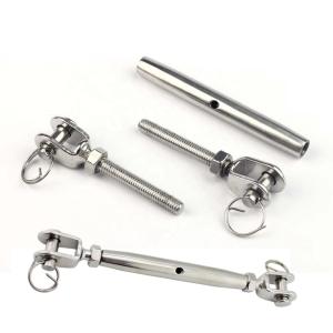 Durable European Type Stainless Steel Closed Body Eye Bolt Turnbuckle for Wax