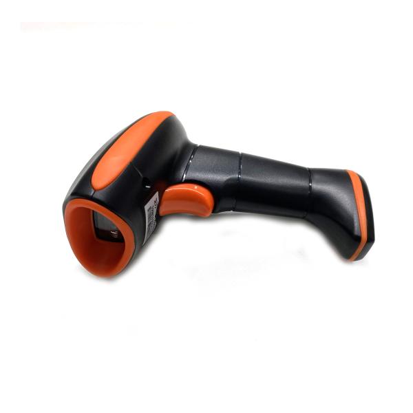 Buy Orange Handheld Barcode Reader With Multi Language at wholesale prices
