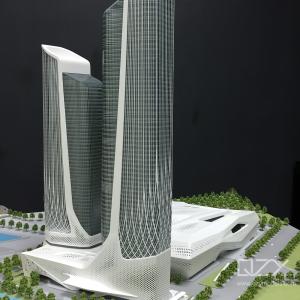 ZHA - 1/500 Nanjing Youth Olympic Center Model