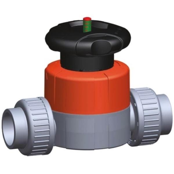 Buy Nontoxic Diaphragm Back Pressure Valve , Chemical Resistant Weir Diaphragm Valve at wholesale prices