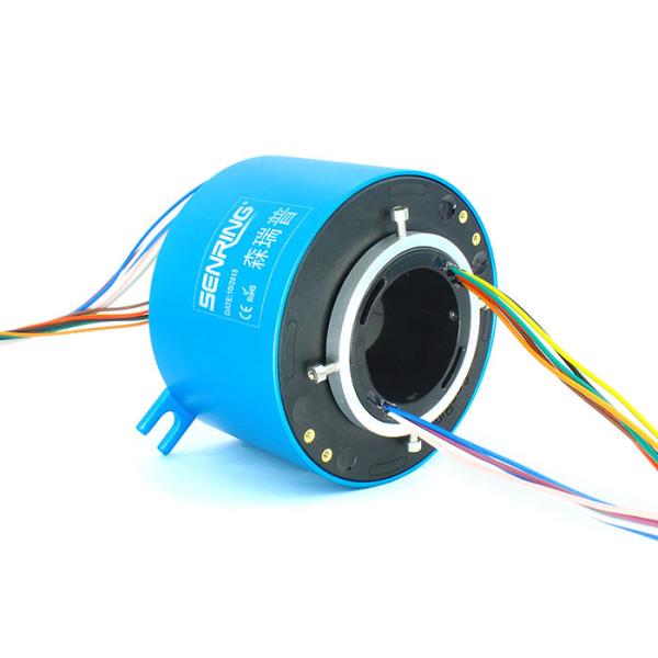 Buy Integrated Through Bore Slip Ring Hollow Shaft For RF Channels at wholesale prices