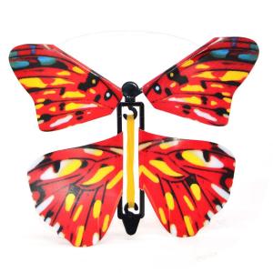 10Pcs Cartoon Birthday Card Surprise Flying Butterfly Change Freedom 4.5*3.9