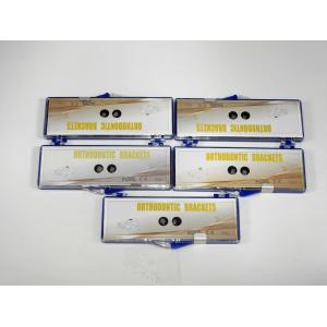 Good Adhesion Ortho Ceramic Brackets With 0.022 Mbt 345 Hooks Simple Operation