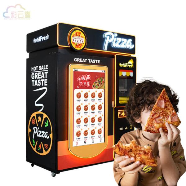 Buy 3 Minute Pizza Vending Machine Wifi Network Mode With LCD Screen Display at wholesale prices