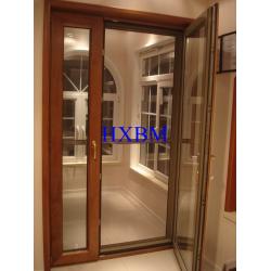 China German Style Casement Wood Aluminium Windows And Doors For Luxury Houses for sale