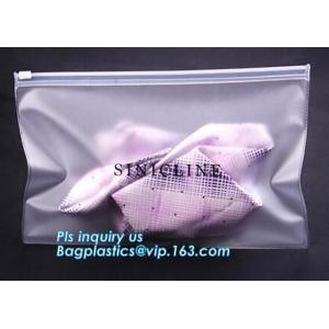 Summer Kit Frosted k Bag Slider Zipper Bag, underware packing PE material slider