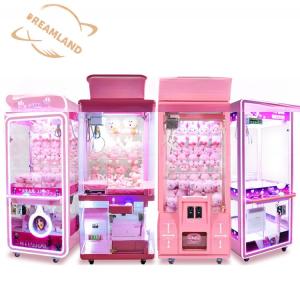 Dreamland Factory ICT Bank Note Bill Acceptor Panda Pink Claw Crane Toys Plush