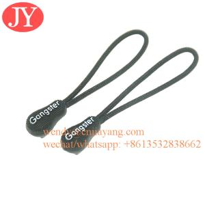 Jiayang Durable nylon cord Zipper Pull Zipper Tags Cord Pulls Zipper